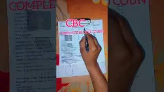 cbc report | cbc report dekhna sikhe #shorts #cbc #platelets Cbc test #girishchandra