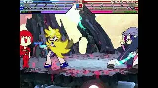 MUGEN Fight - Giffy & Tifa vs. Panty Anarchy Plus & Stocking Anarchy