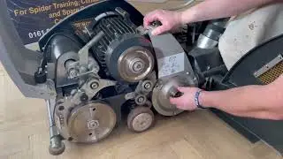 How to unblock your Pallmann Cobra 09 Belt Sander