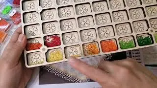 Летнее утро, ТМ ВДВ. Вышивка бисером.