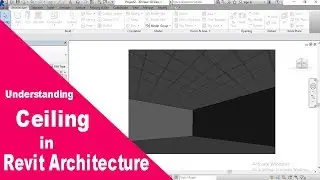 How to create Ceiling in Revit Architecture