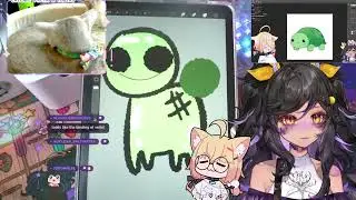 Mini Describes Vedal for Chrchie to Draw (Funny lol)