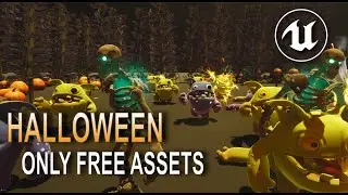 Making a Halloween Themed Game Using Free Assets!
