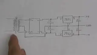 Building a small amplifier part 1/2 - Power Supply