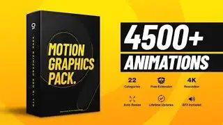 4500+ Graphics Pack (After Effects Template)