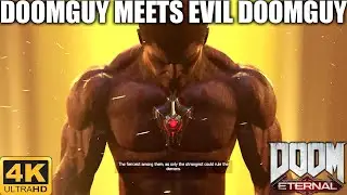 DOOM Guy Meets The Evil Doom Guy - DOOM Eternal The Ancient Gods DLC