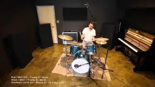 Blind Preamp Shootout / VP26 Versus MP32 / Drums