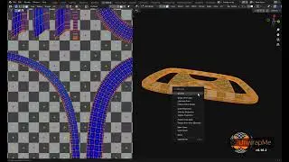 UV Unwrapping Smooth Surface Car Parts (3)