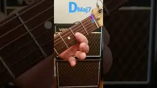 How to play D Major 7 chord on Guitar? 