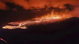 Island: Krater-Reihe bricht abermals aus