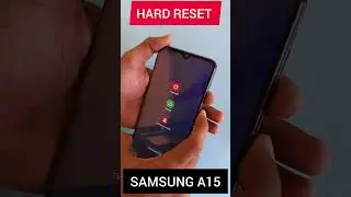 How to Hard Reset Samsung A15 | Samsung A15 Pattern Lock Forget