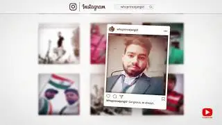 Instagram Profile promo | After effect Template | Make Instagram Profile Video