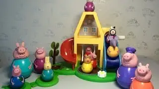 Игровая площадка Пеппы: Вместе весело играть на игровой площадке Пеппы.