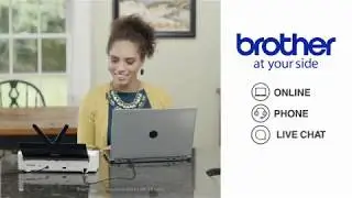 Brother ADS-1200 Easy-to-Use, Compact, Portable Desktop Scanner for Home, Office or On-the -Go Use