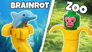 I built a LEGO Zoo for ITALIAN BRAINROT…