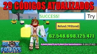 NOVO CÓDIGO DE 6 HORAS DE EXP + 29 CÓDIGOS DE EXP BELI E RESET DO BLOX FRUITS - blox fruit codes