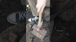Изготовление кованного топора!!! Простой способ!! Home made AXE !!!