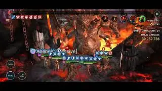 Raid:Shadow Legends- Demon Lord Myth-Fu unkillable run w/Fayne, unm, full auto