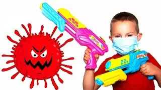 Wow Max and children story about viruses | Wash Your Hands story