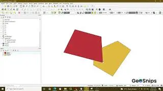 #32 QGIS Vector | Symmetrical Difference