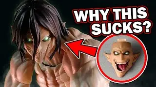 Revoltech Exclusives RUINED This Amazing Eren Figure 💥 Attack on Titan Stop Motion Review