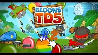 Bloons TD5 Part 2 Die Bloon Invasion gestopt