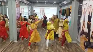 wo Krishna hai............. Janmashtami celebration 🎉🎉@ JM Fitness centre 💃💃💃
