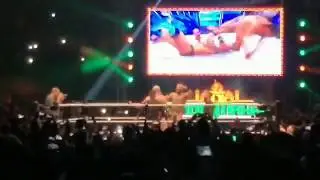 Triple H and Jindhar mahal dances at wwe live india wwe_delhi