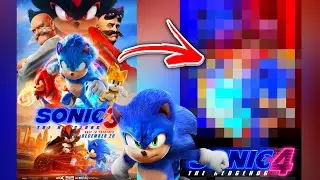 Making A SONIC MOVIE 4 Poster! (Looks cool) #38