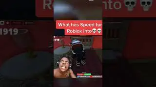 aint no way speed you gotta chill💀👮 #ishowspeed #roblox #speed #robloxfunny #shorts #speedshorts