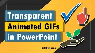 Create Transparent Animated GIFs for Camtasia [With PowerPoint 365]