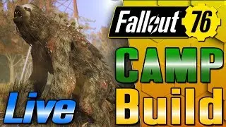 Fallout 76 Rock Concert C.A.M.P Build LIVE!