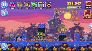 Angry Birds Friends Level 6 Tournament 1468 three stars NO POWER-UP walkthrough 2024-11-02