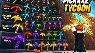 I Built the ULTIMATE Pickaxe in Pickaxe Tycoon! 🔥 | Roblox Pickaxe Tycoon