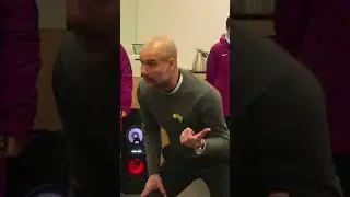 Pep Guardiola's Half Time Team-Talk As Manchester City Dominate Arsenal #shorts #arsenal #mancity