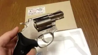 No.26 Marushin S&W M60 チーフスペシャル ２インチ 「Xカートリッジ仕様」 8mmBB Silver ABS