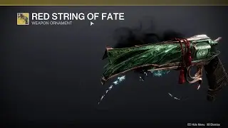 RED STRING OF FATE ORNAMENT SHOWCASE - DESTINY 2
