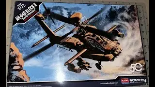 Academy AH-64D Apache Block II "Early Version" 1:72 Plastic Model Kit
