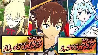 OMG 10 MILLION DMG WITH MEGUMI?! SUPER TOXIC FULL KONOSUBA COLLAB TEAM! [7DS: Grand Cross]