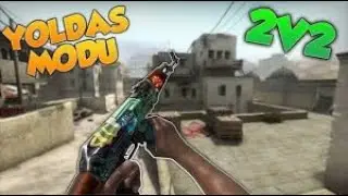 YENİ SKİNLİ HESAPLA RANK KASIYORUM|CS:GO YOLDAŞ#1