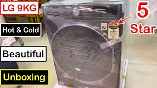 LG 9KG Front Load Washing Machine FHV1409ZWB || Best Washing Machine || LG Washing Machine Unboxing