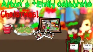 //•Afton's + Emily's celebrate Christmas!•// []Christmas special!💗[] {LOOK IN DESC!!} ENJOY!🫶🏻❤️