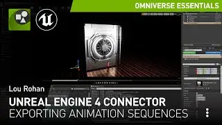 Exporting Animations from Unreal Engine 4 into NVIDIA Omniverse USD Composer