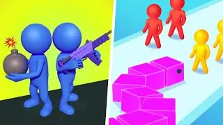 They Are Coming | Color Snake Rush - Gameplay Walkthrough Max Levels (Part 2)