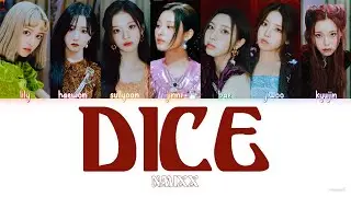 DICE - NMIXX (colorcoded lyrics Han/Rom/Eng )