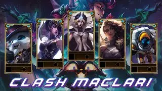 LEAGUE OF LEGENDS CLASH TURNUVASI 1. MAÇ Jakobiyan Jucifer Josephizm XLM Vennegor
