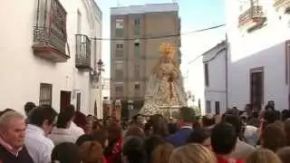 ROSARIO DE LA AURORA 2013 Hdad Soledad Huevar La cuesta de los cielos cuesta Marinita