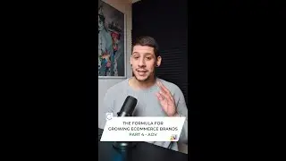 The formula for growing eCommerce brands - Part 4 💰
