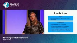 Liberating Distributed Consensus - Heidi Howard