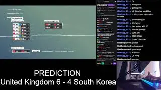 TWC Semis United Kingdom vs South Korea REACTION